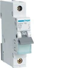 חצי אוטומט hager C 1*10A 6KA
