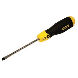 מברג שטוח מחוסם 150x5 מ"מ STANLEY מברג שטוח מחוסם 150x5 מ"מ STANLEY