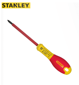 מברג פיליפס pz1 1000V מבודד 100 מ"מ STANLEY מברג פיליפס pz1 1000V מבודד 100 מ"מ STANLEY