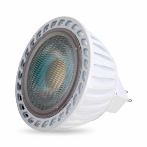 נורת דקרוייקה לד אפורה GU5.3 6W אור חם 30° נורת דקרוייקה לד אפורה GU5.3 6W אור חם 30°