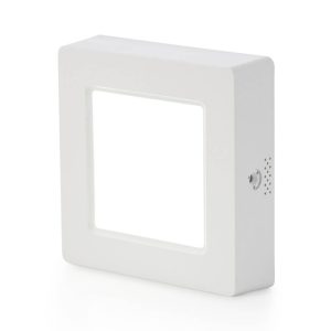 פאנל לד צמוד אינטגרלי מרובע 100X100 6W, אור ניטרלי