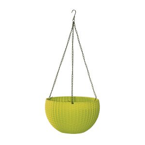 סלסלת תלייה חנה 28cm x H16 - ירוק ליים סלסלת תלייה חנה 28cm x H16 - ירוק ליים