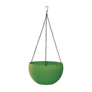 סלסלת תלייה חנה 28cm x H16 -ירוק יער סלסלת תלייה חנה 28cm x H16 -ירוק יער