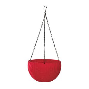 סלסלת תלייה חנה 28cm x H16 - אדום סלסלת תלייה חנה 28cm x H16 - אדום