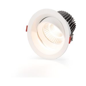 שקוע לד עגול מתכוונן PELI 7W, אור ניטרלי שקוע לד עגול מתכוונן PELI 7W, אור ניטרלי