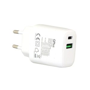 מטען קיר 20W כפול 3A לבן מטען קיר 20W כפול 3A לבן
