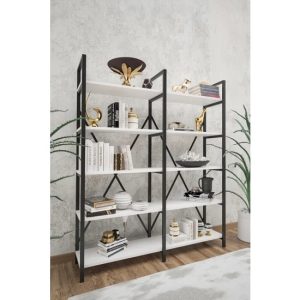 ספריה כפולה ברוחב 150 ס"מ דגם אילידה ILAYDA מבית Twins Design ספריה כפולה ברוחב 150 ס"מ דגם אילידה ILAYDA מבית Twins Design