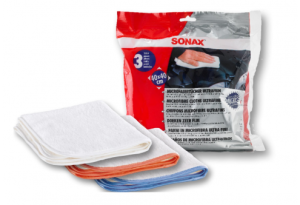 מטליות מיקרופייבר מקצועיות 3 יח SONAX (למשטחי צבע) מטליות מיקרופייבר מקצועיות 3 יח SONAX (למשטחי צבע)