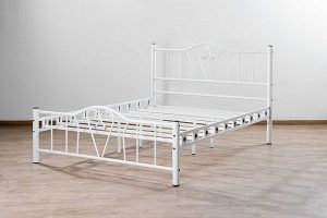 מיטת מתכת זוגית דגם אורקייד 140/190 שחור מבית Twins Design מיטת מתכת זוגית דגם אורקייד 140/190 שחור מבית Twins Design