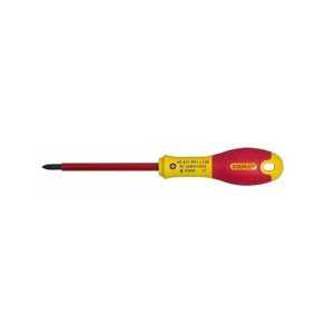 מברג מבודד STANLEY 1000V PH1X100mm מברג מבודד STANLEY 1000V PH1X100mm