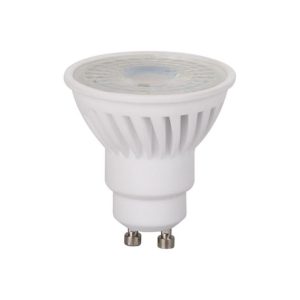 GU10 9W 2700K 36° נורה קרמית לבנה GU10 9W 2700K 36° נורה קרמית לבנה