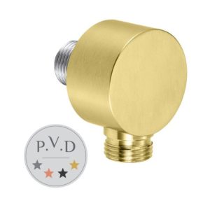 נקודת מים עגולה - 91021 זהב מוברש מדגל MADGAL נקודת מים עגולה - 91021 זהב מוברש מדגל MADGAL