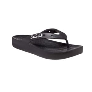 נעל קרוקס דגם Classic Platform Flip שחור נעל קרוקס דגם Classic Platform Flip שחור