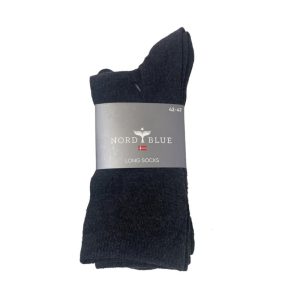 שלישיית גרביים גבוהות-אפור כהה NORD BLUE שלישיית גרביים גבוהות-אפור כהה NORD BLUE