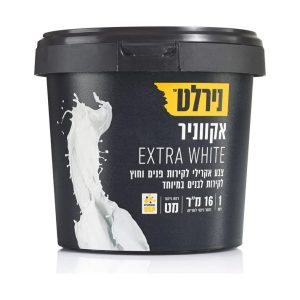 אקווניר 1 ליטר EXTRA לבן נירלט אקווניר 1 ליטר EXTRA לבן נירלט