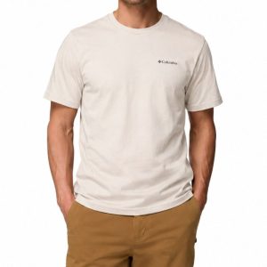 חולצה קצרה לגברים Columbia CSC Outdoor Back Graphic Tee צבע אבן כהה dark stone חולצה קצרה לגברים Columbia CSC Outdoor Back Graphic Tee צבע אבן כהה dark stone
