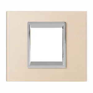 מסגרת FEEL זכוכית שמפניה 2 מודול ניסקו סוויץ' NISKO SWITCH Champagne