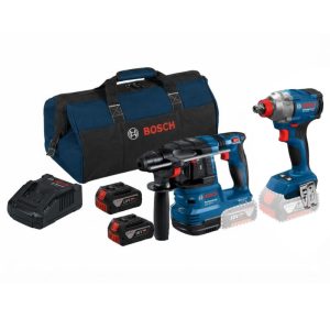 סט 18V פטישון + אימפקט + 2 סוללות 4AH + תיק מקצועי בוש Bosch יבואן רשמי! סט 18V פטישון + אימפקט + 2 סוללות 4AH + תיק מקצועי בוש Bosch יבואן רשמי!