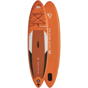סאפ מתנפח מקצועי אקווה מרינה דגם פיוז'ן Aqua Marina Fusion SUP Board צבע כתום Orange סאפ מתנפח מקצועי אקווה מרינה דגם פיוז'ן Aqua Marina Fusion SUP Board צבע כתום Orange