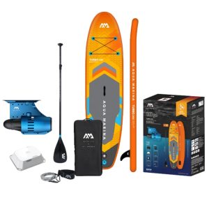 סאפ חשמלי ממונע אקווה מרינה סנפיר כחול Aqua Marina AMgo 330PFS SUP סאפ חשמלי ממונע אקווה מרינה סנפיר כחול Aqua Marina AMgo 330PFS SUP